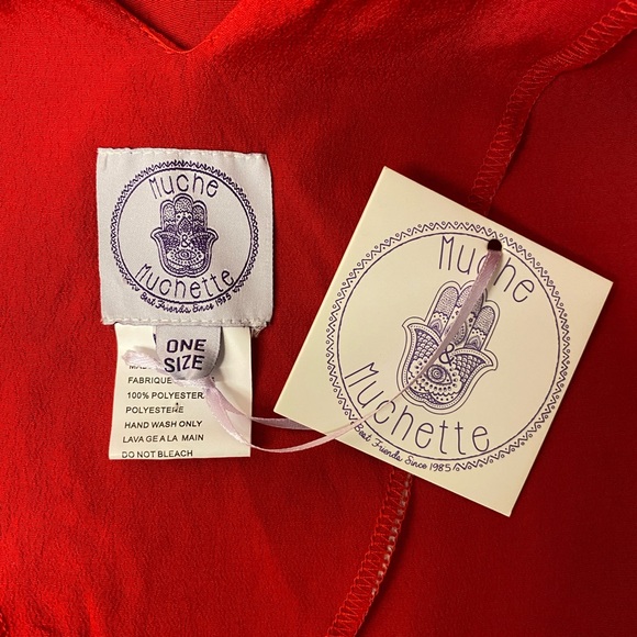 Muche et Muchette Red Top, O/S - Picture 5 of 5